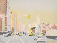 Fairfield Porter Sixth Avenue II Lithograph, Signed Edition - Sold for $1,500 on 11-09-2019 (Lot 317).jpg